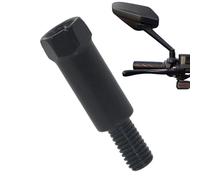 Paper de retroceso de motocicleta Soporte de aleación de aluminio | Reversión roscado de enlace derecho para montaje de espejo | Accesorios para la bicicleta electrónica de Roller Quad