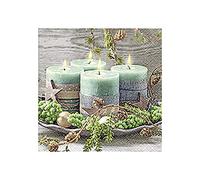 Paper+Design - Lote de 20 servilletas para velas