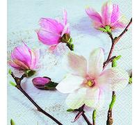 Paper + Design Primavera Cóctel Servilletas Diseño Magnolia 25 X 25