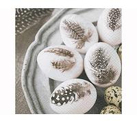 Paper + Design Servilletas de Pascua - diseño Huevos con plumas geschm ¸