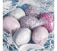 Paper+Design Servilletas papel elegant eggs 33x33cm. 20u., para decoupage y manualidades Pascua