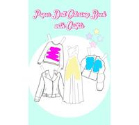Paper Doll Coloring Book with Outfits: Dress-Up Creativity for Hours of Fun