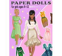 Paper dolls for girls ages 8-12: Design, Dress & Play, Creative Paper Dolls with Stylish Outfits, Careers & Uniforms for Girls