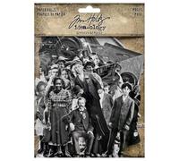Paper Dolls Poses Tim Holtz Idealogy, 62 Piezas
