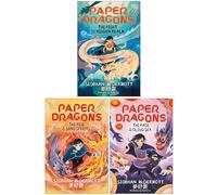 Paper Dragons Series 3 Books Collection Set By Siobhan McDermott (The Fight for the Hidden Realm, The Rise of the Sand Spirits & The Race to the Cloud Sea)