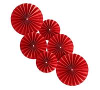 Paper Fan Flowers, New Year , plegable de diseño Sturdy Material Rounded Edges Easy Assembly Lightweight Structure, Flower Backdrops Decorations for Celebration, Wedding, Birthday