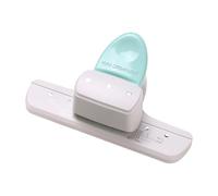 Paper Hole Puncher - Heavy Duty Steel 15x5x5cm | Adjustable 3 Or 6 Hole Manual Punching Tool | Portable Organizer For School Binder Scrapbook Fabric Paperwork Card Journal And Notebook Crafting