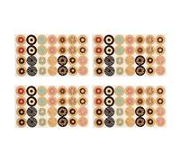 Paper Hole Reinforcements, Self Adhesive Hole Reinforcement Stickers, Donut, Fare riferimento alla descrizione, Consulte la descripción