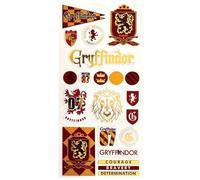 Paper House Productions - Lámina de pegatinas de Harry Potter Hogwarts Gryffindor efecto esmalte brillante para manualidades, scrapbooking y colecciones