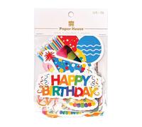 Paper House Productions Paquete de 24 pegatinas troqueladas para fiesta de cumpleaños