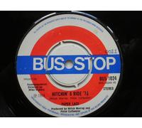 Paper Lace Hitchin A Ride 75 7" Bus Stop BUS1024 EX 1974 there is handwritten number on label and 2mm drill hole in label rim