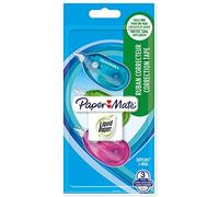 Paper Mate DryLine i-Mini cinta correctora, colores surtidos, paquete de 3