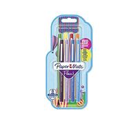PAPER MATE Flair Carnival Wonder - Bolígrafo de fibra (8 unidades, 0,7 mm)