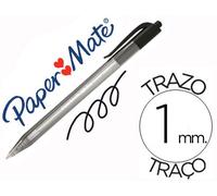 Paper Mate Inkjoy 100 Bolígrafo Retráctil Punta Media Negro