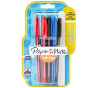 Paper Mate Inkjoy, 100 bolígrafos, surtido (paquete de 8), negro
