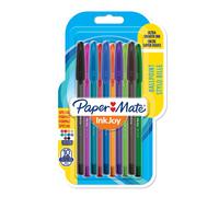 Paper Mate InkJoy 100 CAP, bolígrafo con capuchón, punta media de 1 mm y alegres