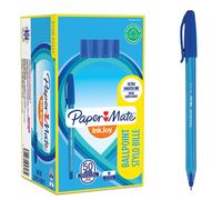 Paper Mate InkJoy 100ST Bolígrafo con capuchón punta mediana (1,0 mm) azul