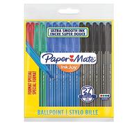Paper Mate InkJoy 100ST - Bolígrafos, punta mediana 1.0 mm, paquete de 27, colores profesionales surtidos