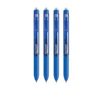 Paper Mate InkJoy - Bol grafos retr ctiles de gel (0,7 mm, punta media, tinta azul, paquete de 4 unidades)