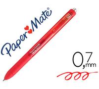 Paper Mate Inkjoy Bolígrafo de gel retráctil Trace 07 mm Rojo