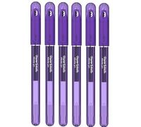 Paper Mate Inkjoy - Bolígrafos de gel (0,5 mm, 6 unidades), color morado