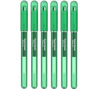 Paper Mate Inkjoy - Bolígrafos de gel (0,5 mm, 6 unidades), color verde