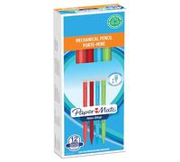 Paper Mate Non-Stop portaminas | 0,7 mm | HB del n.º 2 | cuerpo disponible en colores fluorescentes surtidos | paquete de 12