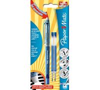 Paper Mate Replay Premium - Bolígrafo de tinta gel, color azul