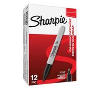 Paper Mate Sharpie - Marcador fino, color negro