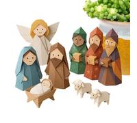 Paper Nativity Scene Handmadenativity Party Decorations Paper Craft Kit