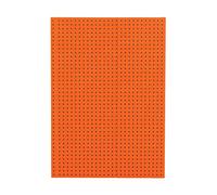 Paper-Oh Orange sur Gris - A5 - Non ligné - 112 p. (Circulo)