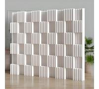 Paper Partition,Portable Folding Paper Partition,Portable Paper Partition,Paper Folding Retractable Room Divider,Paper Portable Room Dividers,Folding Paper Room Divider,P,One Color-177.1X16.9X62.9In