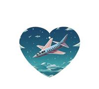 Paper Plane - Ambientadores para coche, 6 unidades, divertidos ambientadores colgantes para coche, lindos y duraderos con aroma a espejo, adornos de decoración para regalo, accesorios de decoración