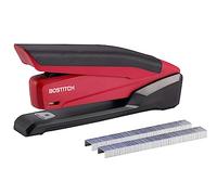 Paper Pro 1124 - Grapadora de escritorio, color rojo translúcido