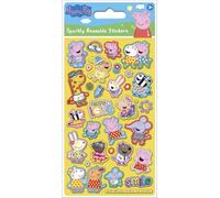 Paper Projects 01.70.06.184 Peppa Pig Love Stickers | Producto con licencia oficial | Reutilizable en superficies no porosas, amarillo