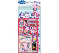 Paper Projects 01.70.31.012 Peppa Pig Glorious Britain Surtido (3 tipos de pegatinas), azul, 24,5 cm x 11 cm