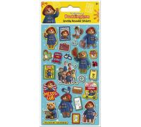 Paper Projects Pegatinas brillantes de The Adventures of Paddington, producto oficial con licencia, reutilizables en superficies no porosas, azul, 19,5 x 9,5 cm