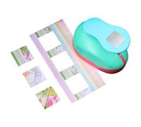 Paper Punches for Crafting - Square Stamp Embossing Tool, Hole Maker Shaper, Rectangle Paper Punch | Non-slip Square Hole Punch for Adult Child Student Art Project Card Making Kids Photo Journal