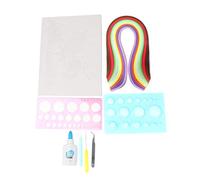 Paper Quilling Kit for Beginners & Young Crafters | 36 - Piece DIY Craft Tools with Quilling Pen/Tweezers/Ruler | Create Greeting Cards/Home Decor/Art Projects