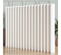 Paper Retractable Room Divider,Paper Room Divider,Paper Office Partitions,Folding Paper Room Divider,Folding Paper Screen,Portable Paper Partition,Paper Portable Room Div,One Color-39.3~59X16.9X62.9I