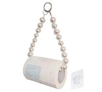 Paper Roll Holder - Farmhouse Style Wall-Mounted Hanger For Kitchen and Bathroom | Versatile Boho Toilet Paper Or Ṕaper Towel Rack | Decorative Storage Accessory For RVs and Home Decor