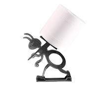 Paper Roll Stand - Toilet Paper Holder | Ant Design Funny Organizer Rack Modern Free Standing Toilet Papers Stand For Home Apartment Dorm Hotel Bathroom