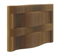 Paper Room Divider,Folding Paper Room Divider,Paper Retractable Room Divider,Portable Paper Partition,Honeycomb Paper Room Divider,Paper Room Divider Screen,Paper Portabl,Brown-59~118.1X13.7X29.5In