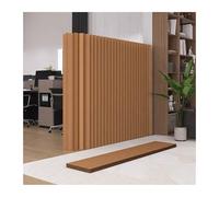 Paper Room Divider, Room Divider Portable Room Dividers And Folding Privacy Screens, Waterproof Paper Wall Divider Partition For Room Separation, Easy To Storage And Mobi,Brown-3X1.8 M/9.84X5.9 Ft