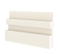 Paper Room Divider, Room Divider Retractable Paper Room Divider Folding Privacy Screen, Blackout Sound Reducing Room Divider Paper Wall For Home Office Doorway Sliding Do,White-2X2.4M/6.56X7.87Ft