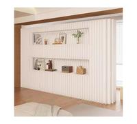 Paper Room Divider, Room Divider Retractable Paper Room Dividers For Home Office Studio Coffee Shop Clothing Store,Stable Tear Resistant Paper Room Dividers Decorative Fo,White-4X2.6 M/13.12X8.53Ft