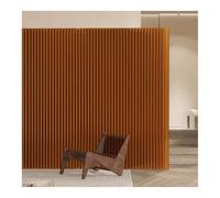 Paper Room Divider, Room Divider Retractable Waterproof Room Divider Paper Wall For Home Office,Freestanding Paper Panel Folding Privacy Screen For Room Separation,Brown-,Brown-4X1.8 M/13.12X5.9 Ft