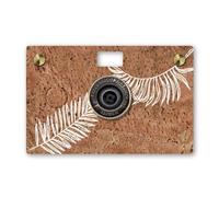 Paper Shoot Funda de corcho Hoja de palma