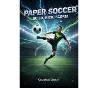Paper Soccer Game Book: 120 Pages of Classic Strategy Grid Games | Portable 2-Player Travel Activity for Kids & Adults | 6x9 Pocket Size Desktop Football Tournament