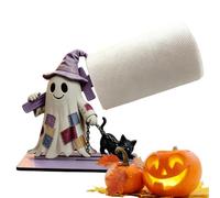 Paper Towel Holder - Retro Horror Halloween No Drill